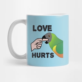 Love Hurts - Senegal Parrot Mug